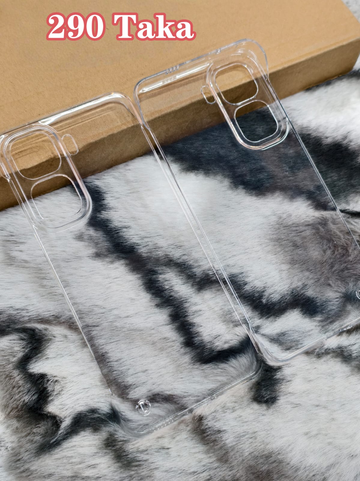 IQOO Neo 11 Transparent Two Cut Slim Fit Back Case